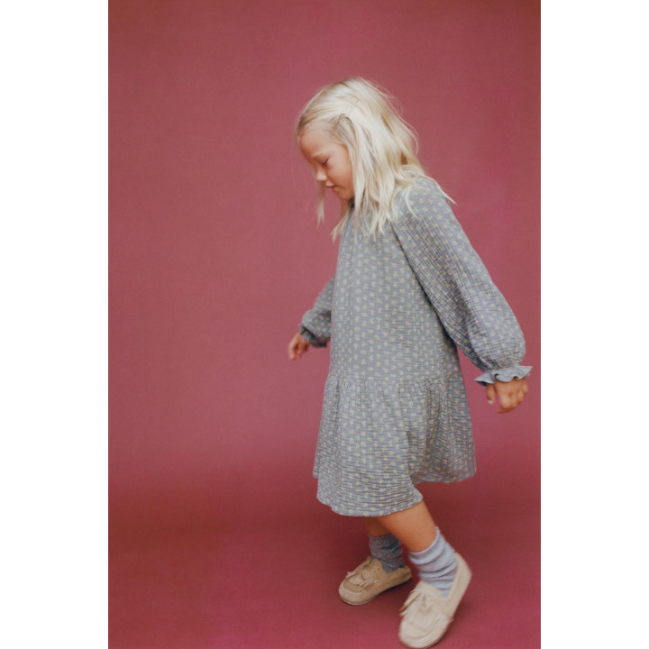 ПЛАТЬЕ ИЗ БАМБУКА С ЦВЕТОЧНЫМ ПРИНТОМ