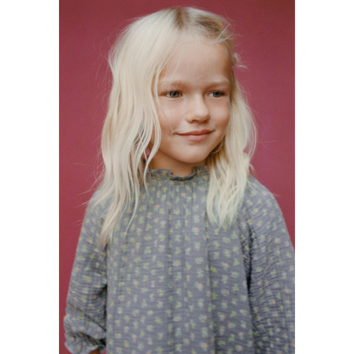 ПЛАТЬЕ ИЗ БАМБУКА С ЦВЕТОЧНЫМ ПРИНТОМ