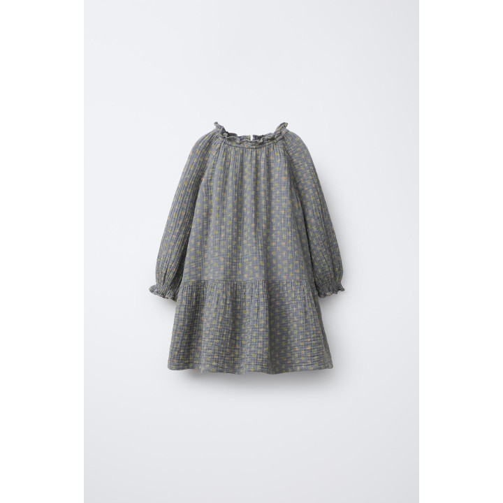 ПЛАТЬЕ ИЗ БАМБУКА С ЦВЕТОЧНЫМ ПРИНТОМ