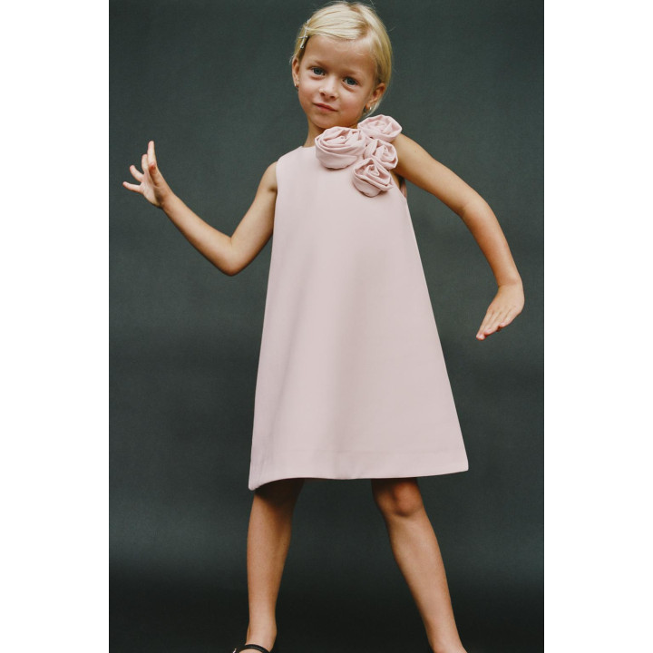 ПЛАТЬЕ С 3D ЦВЕТАМИ