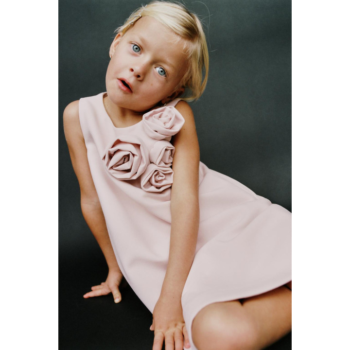 ПЛАТЬЕ С 3D ЦВЕТАМИ