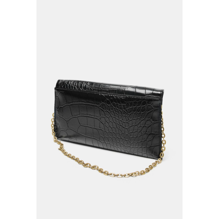 СУМКА С РЕЛЬЕФНЫМ УЗОРОМ И КЛАПАНОМ