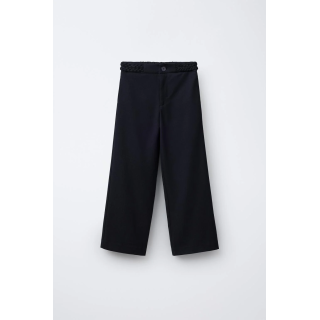 БРЮКИ WIDE LEG С ПЛЕТЕНЫМ ДЕКОРОМ