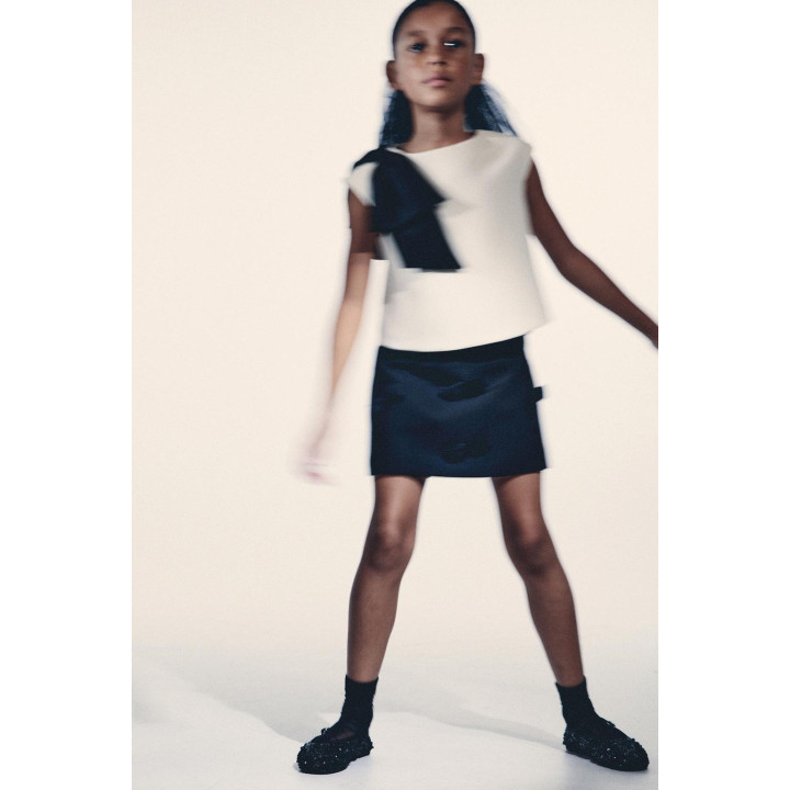 ЮБКА С БАНТАМИ