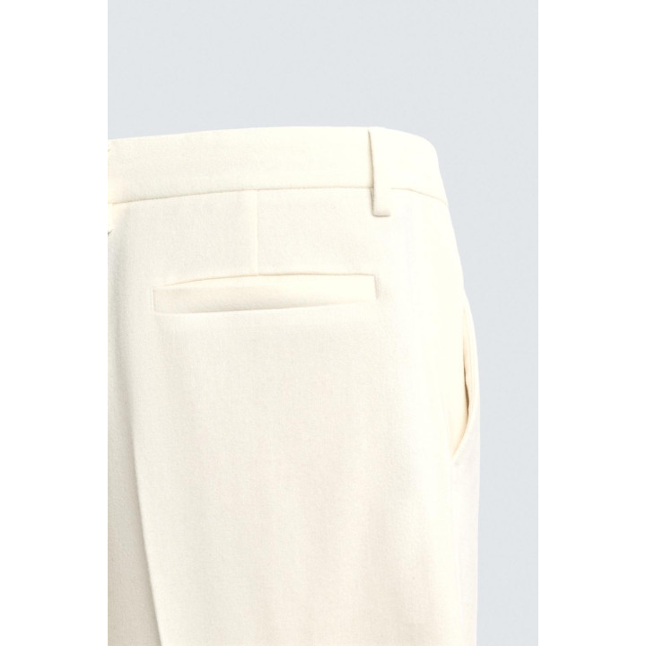 БРЮКИ ИЗ ФЛАНЕЛИ СО СКЛАДКАМИ — LIMITED EDITION