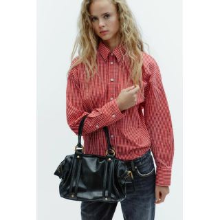 СУМКА С МЕТАЛЛИЧЕСКИМИ ДЕТАЛЯМИ