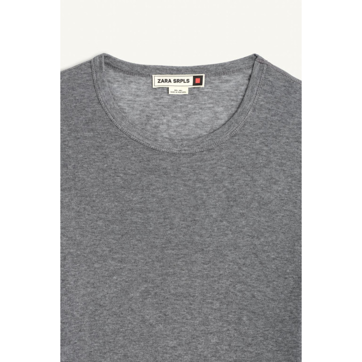 Длинное рукав тканевая сорочка