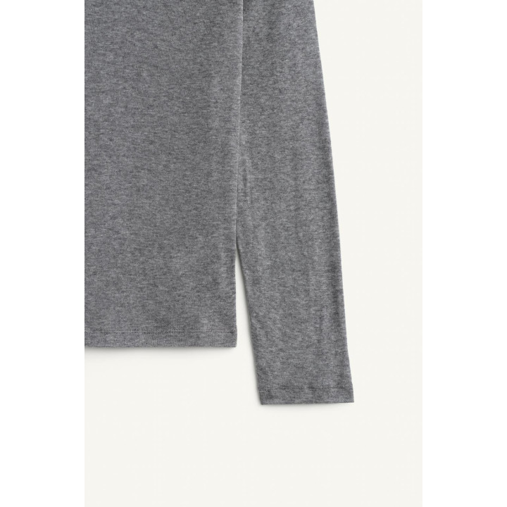 Длинное рукав тканевая сорочка