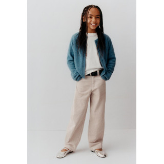 ВЕЛЬВЕТОВЫЕ БРЮКИ BARREL С ВЫШИВКОЙ