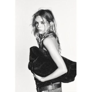 СУМКА-ШОПЕР ИЗ ИСКУССТВЕННОГО МЕХА