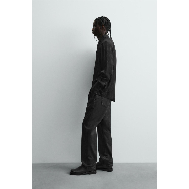 РУБАШКА СТРУЯЩЕГОСЯ ПОКРОЯ JACQUARD