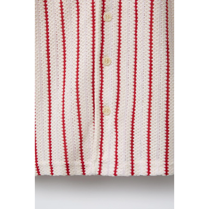 ТРИКОТАЖНАЯ РУБАШКА В ПОЛОСКУ