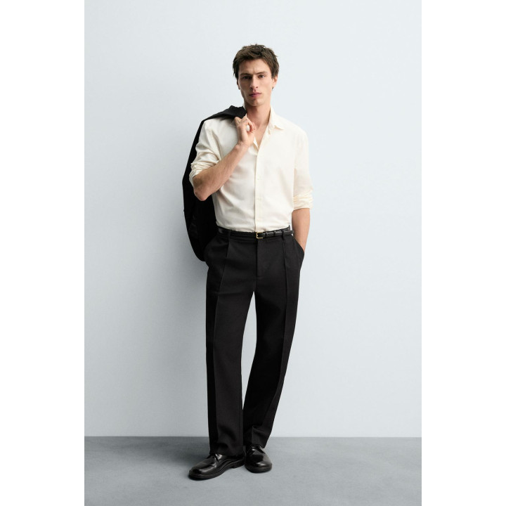 РУБАШКА ИЗ ХЛОПКА И ШЕРСТИ