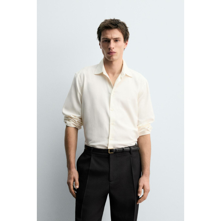 РУБАШКА ИЗ ХЛОПКА И ШЕРСТИ