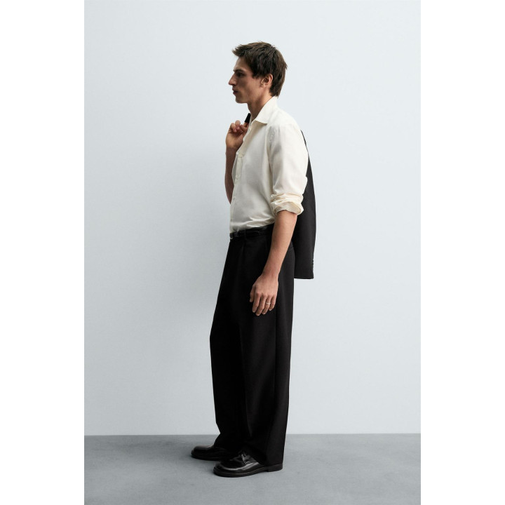 РУБАШКА ИЗ ХЛОПКА И ШЕРСТИ