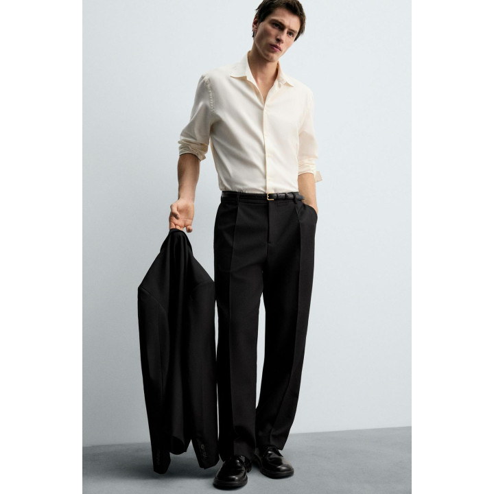 РУБАШКА ИЗ ХЛОПКА И ШЕРСТИ