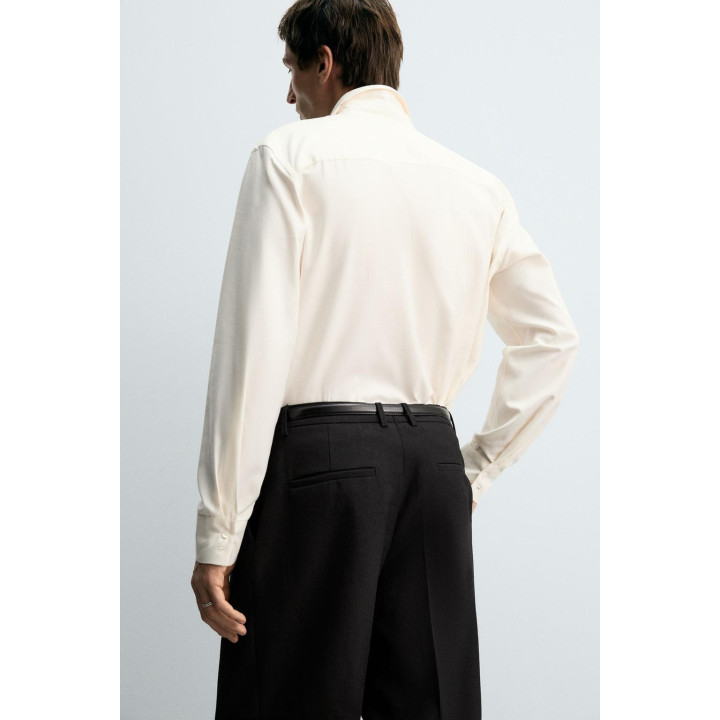 РУБАШКА ИЗ ХЛОПКА И ШЕРСТИ