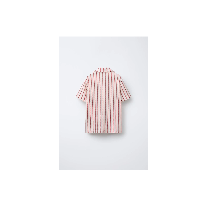 ТРИКОТАЖНАЯ РУБАШКА В ПОЛОСКУ