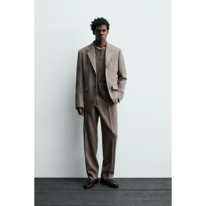 КОСТЮМНЫЕ БРЮКИ ИЗ 100% ШЕРСТИ