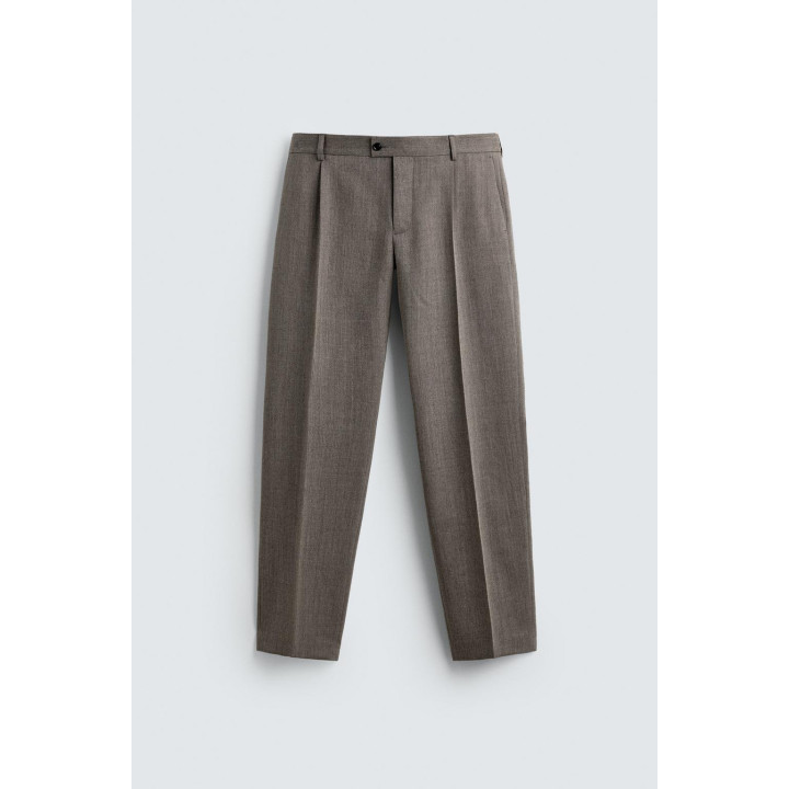 КОСТЮМНЫЕ БРЮКИ ИЗ 100% ШЕРСТИ