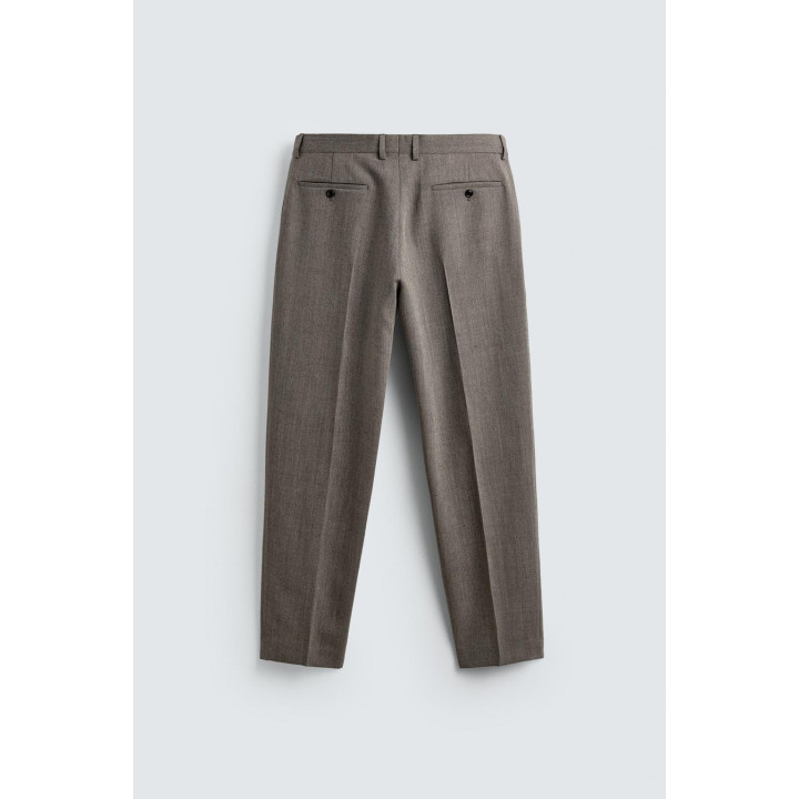 КОСТЮМНЫЕ БРЮКИ ИЗ 100% ШЕРСТИ