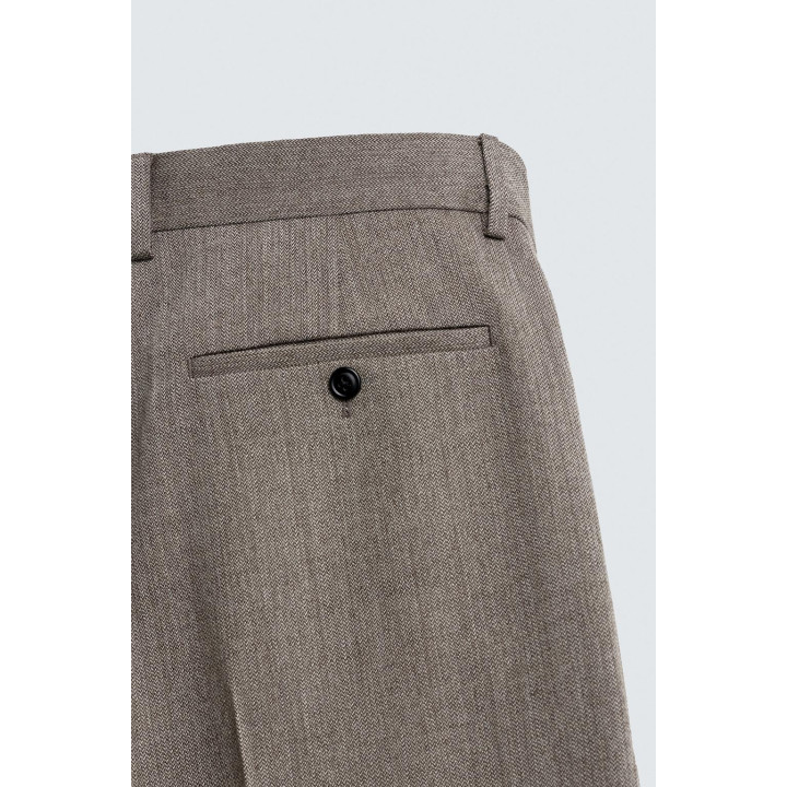 КОСТЮМНЫЕ БРЮКИ ИЗ 100% ШЕРСТИ