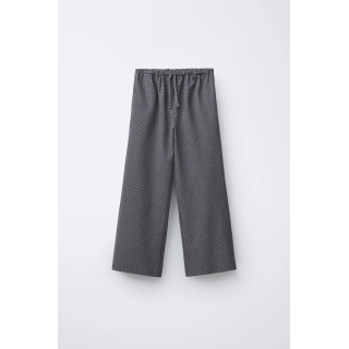 БРЮКИ В КЛЕТКУ СО ШНУРКОМ