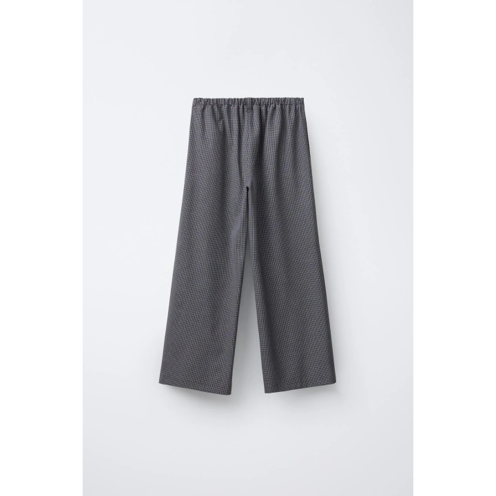 БРЮКИ В КЛЕТКУ СО ШНУРКОМ