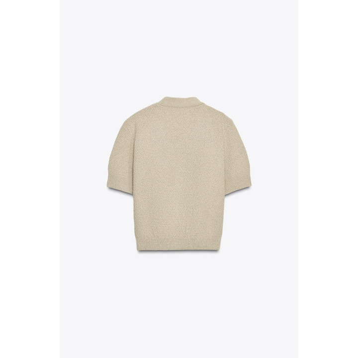 ВЯЗАНЫЙ КАРДИГАН С ПУГОВИЦАМИ В ВИДЕ ЗВЕЗД