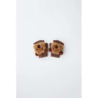 МИТЕНКИ ИЗ ИСКУССТВЕННОГО МЕХА «КАПИБАРА»