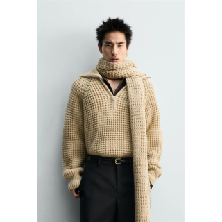 ДЖЕМПЕР ВАФЕЛЬНОЙ ВЯЗКИ LIMITED EDITION