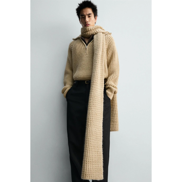 ДЖЕМПЕР ВАФЕЛЬНОЙ ВЯЗКИ LIMITED EDITION