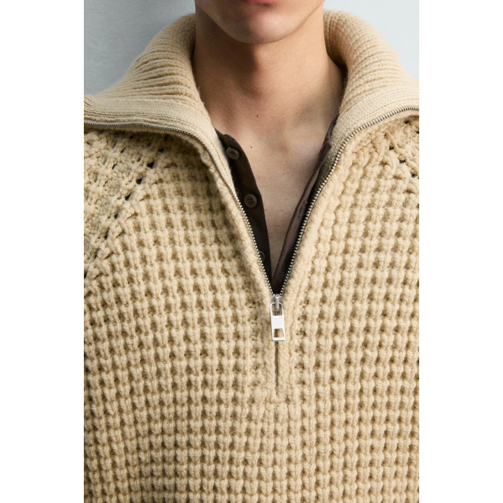 ДЖЕМПЕР ВАФЕЛЬНОЙ ВЯЗКИ LIMITED EDITION