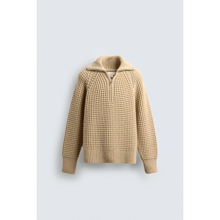 ДЖЕМПЕР ВАФЕЛЬНОЙ ВЯЗКИ LIMITED EDITION