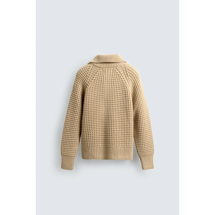 ДЖЕМПЕР ВАФЕЛЬНОЙ ВЯЗКИ LIMITED EDITION