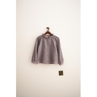 ZARA TIMELESS - РУБАШКА С РЕЛЬЕФНЫМ ПРИНТОМ