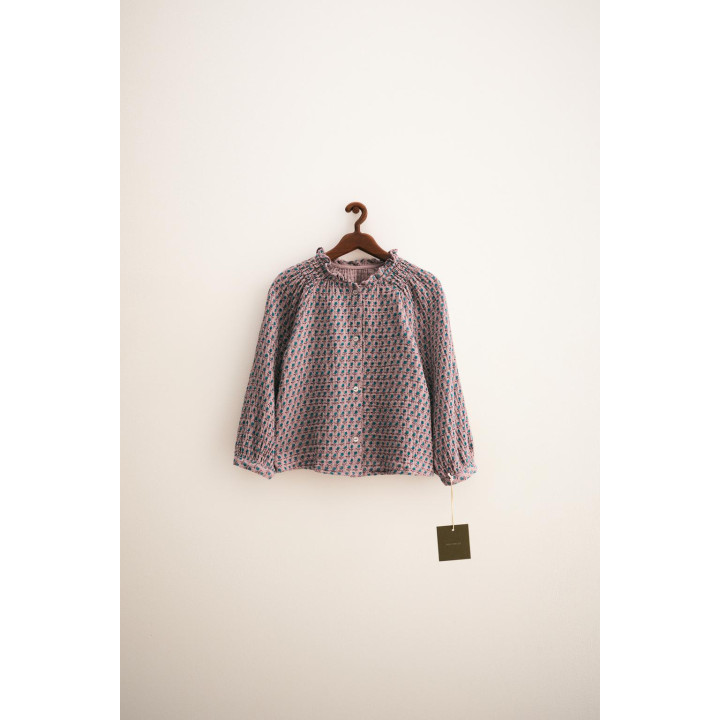 ZARA TIMELESS - РУБАШКА С РЕЛЬЕФНЫМ ПРИНТОМ