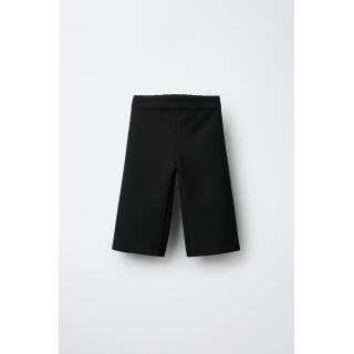 БРЮКИ-КЮЛОТЫ С ЭЛАСТИЧНЫМ ПОЯСОМ