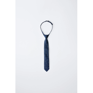 ГАЛСТУК С ПРИНТОМ В ГОРОШЕК