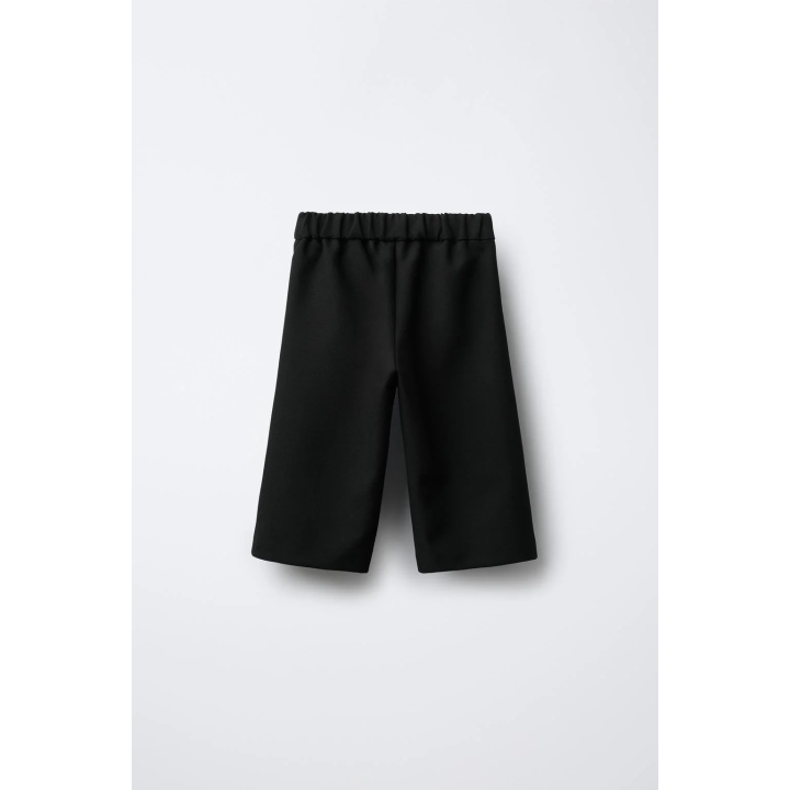 БРЮКИ-КЮЛОТЫ С ЭЛАСТИЧНЫМ ПОЯСОМ