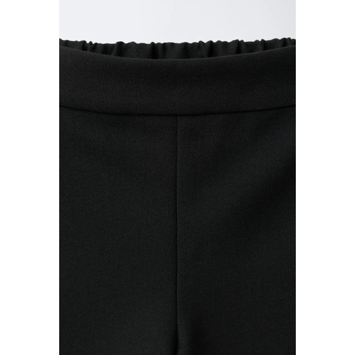 БРЮКИ-КЮЛОТЫ С ЭЛАСТИЧНЫМ ПОЯСОМ