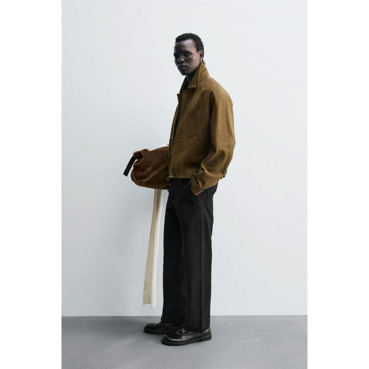 Куртка из хлопкового саржевого полотна