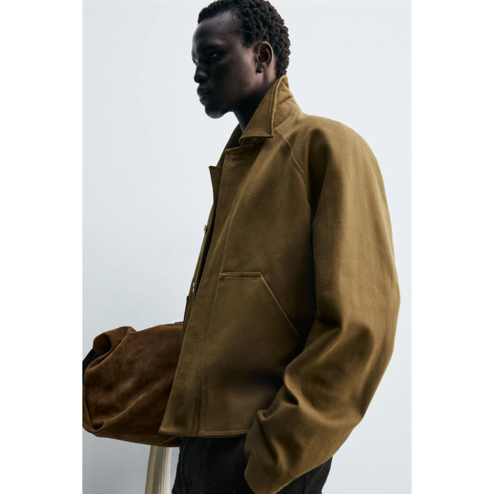 Куртка из хлопкового саржевого полотна