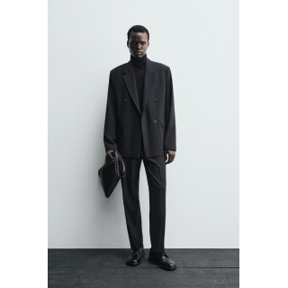 КОСТЮМНЫЕ БРЮКИ В ТОНКУЮ ПОЛОСКУ