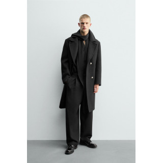 ДВУБОРТНОЕ ПАЛЬТО ИЗ ШЕРСТИ