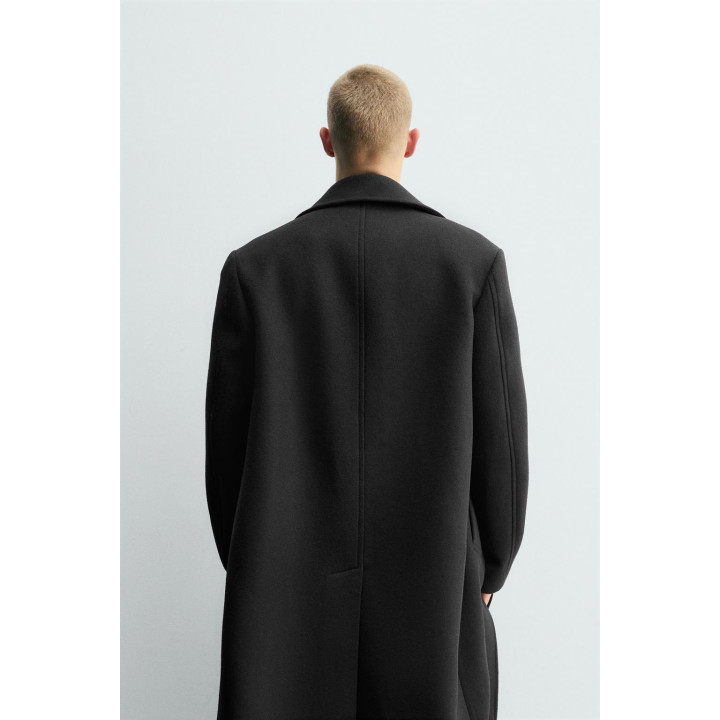 ДВУБОРТНОЕ ПАЛЬТО ИЗ ШЕРСТИ