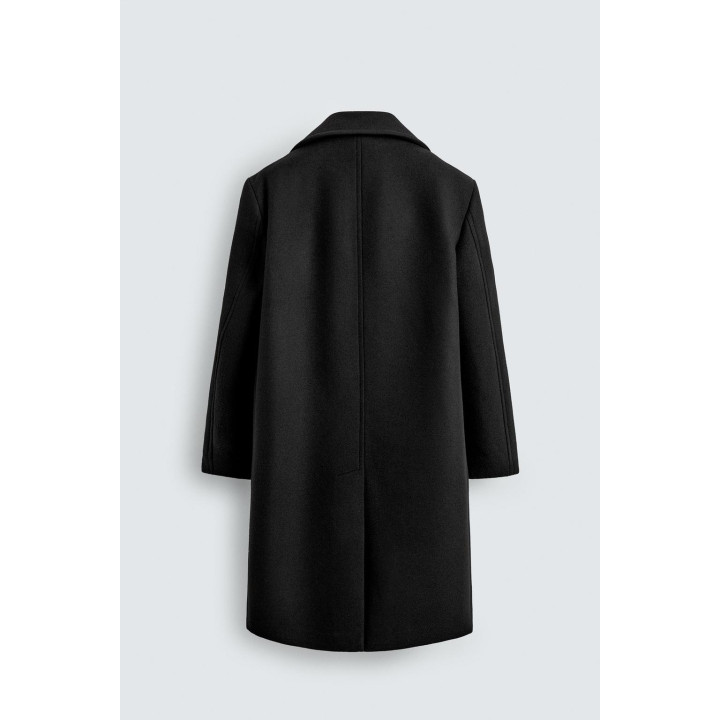 ДВУБОРТНОЕ ПАЛЬТО ИЗ ШЕРСТИ