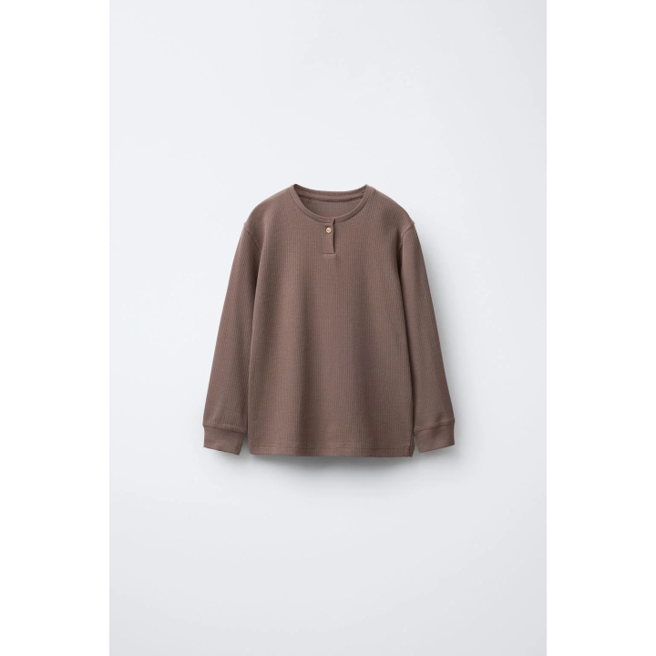 2-6 ЛЕТ/ОДНОТОННАЯ ПИЖАМА В РУБЧИК