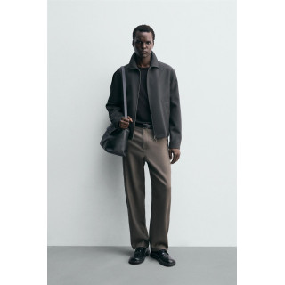 100% шерстяные брюки прямого кроя