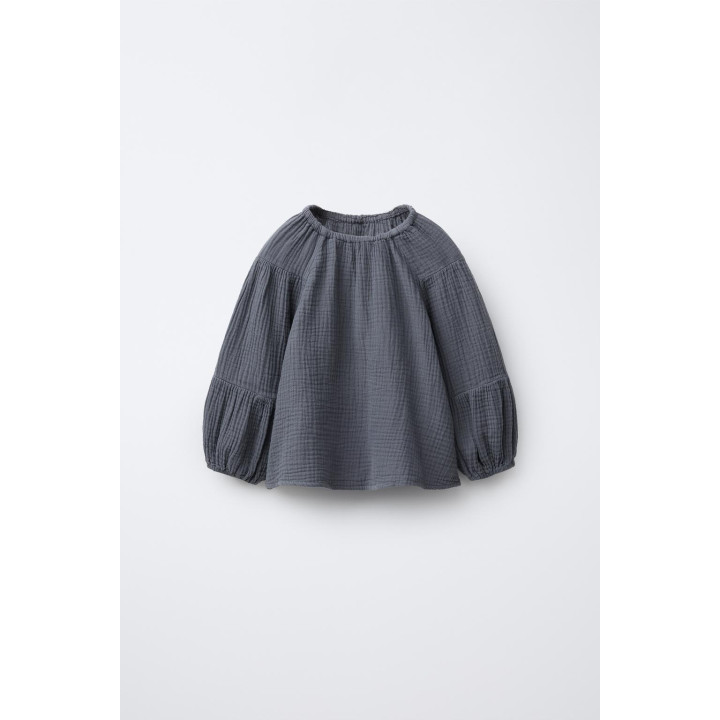 Блузка из хлопковой газы